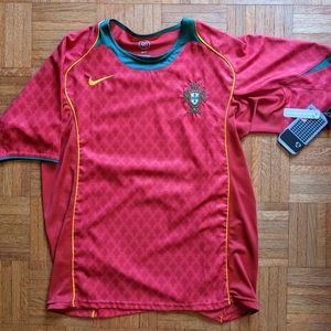 Nike Portugal national soccer team jersey. Size medium. Authentic. New with tags